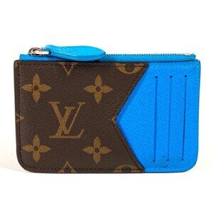 LOUIS VUITTON M12382 Monogram Porte Cult-Romy Wallet Coin Card Case coin purse